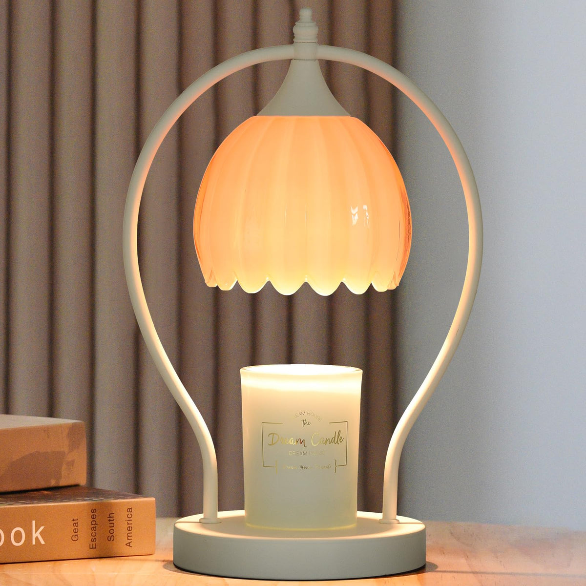 Electric Wax Candle Warmer Lamp with Timer