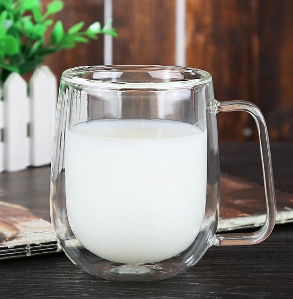 Double-Walled Glass Mug