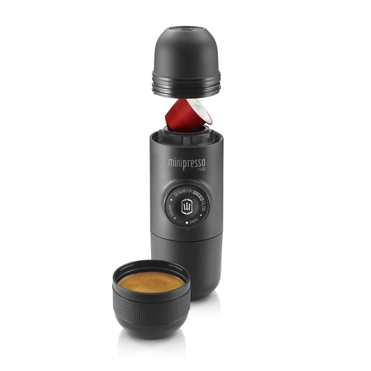 WACACO Minipresso NS Capsule-Compatible Travel Espresso Maker
