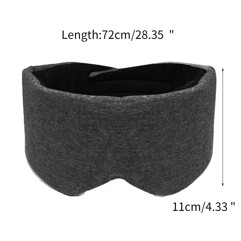 Ultra-Soft Full Coverage Sleep Mask for Travel & Rest
