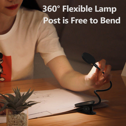 Clip-On Desk Reading Lamp