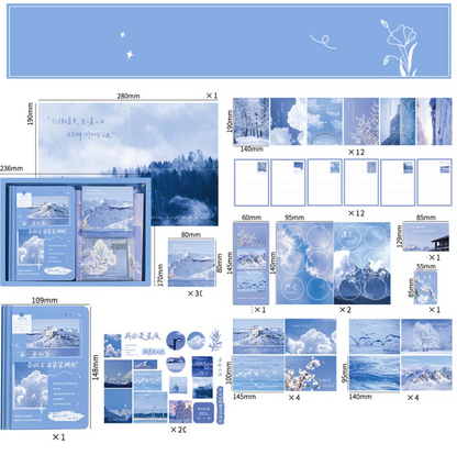 Retro Stationery Gift Set