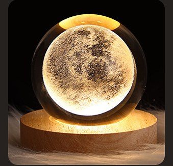 3D Crystal Ball Night Lamp