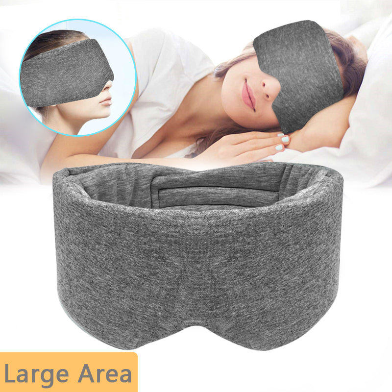 Ultra-Soft Full Coverage Sleep Mask for Travel & Rest