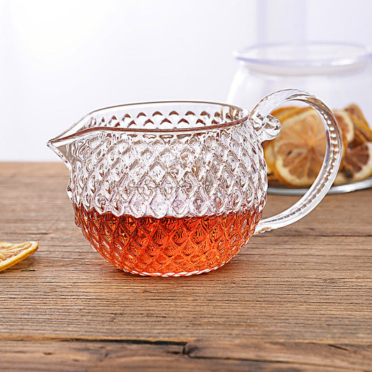 Sunflower Glass Teapot
