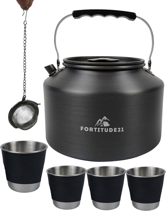 2.2L Stovetop Whistling Tea & Coffee Kettle