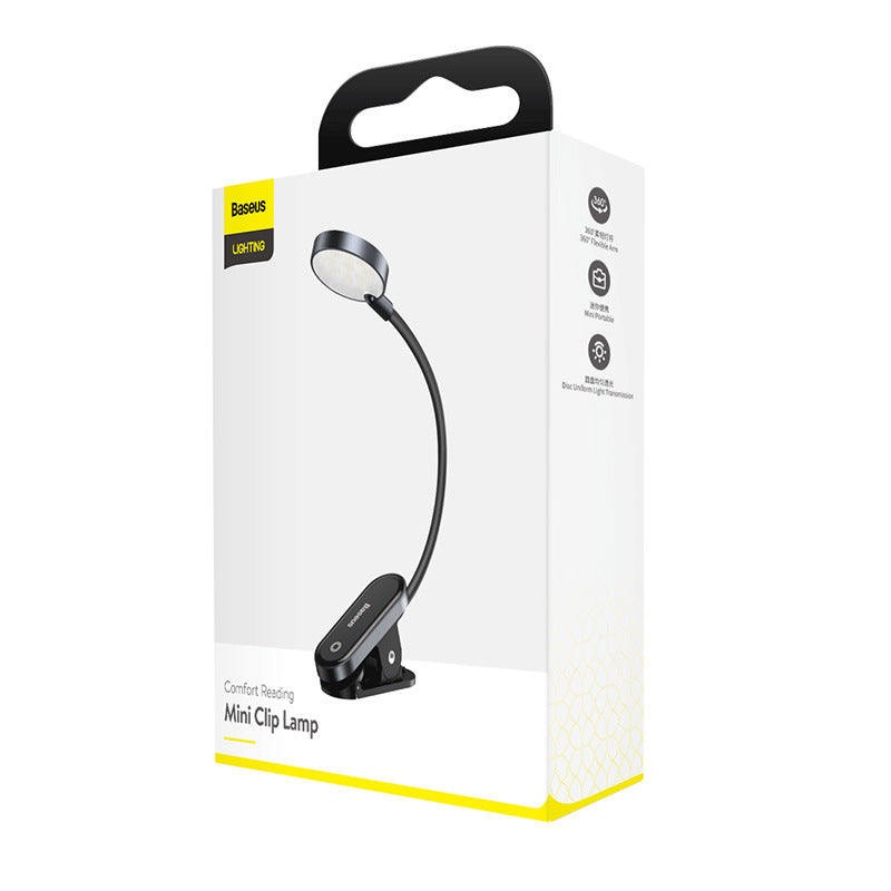 Clip-On Desk Reading Lamp