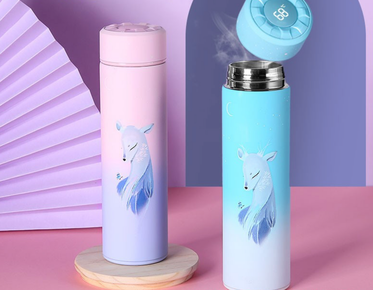 Smart LED Temperature Display Insulated Water Bottle