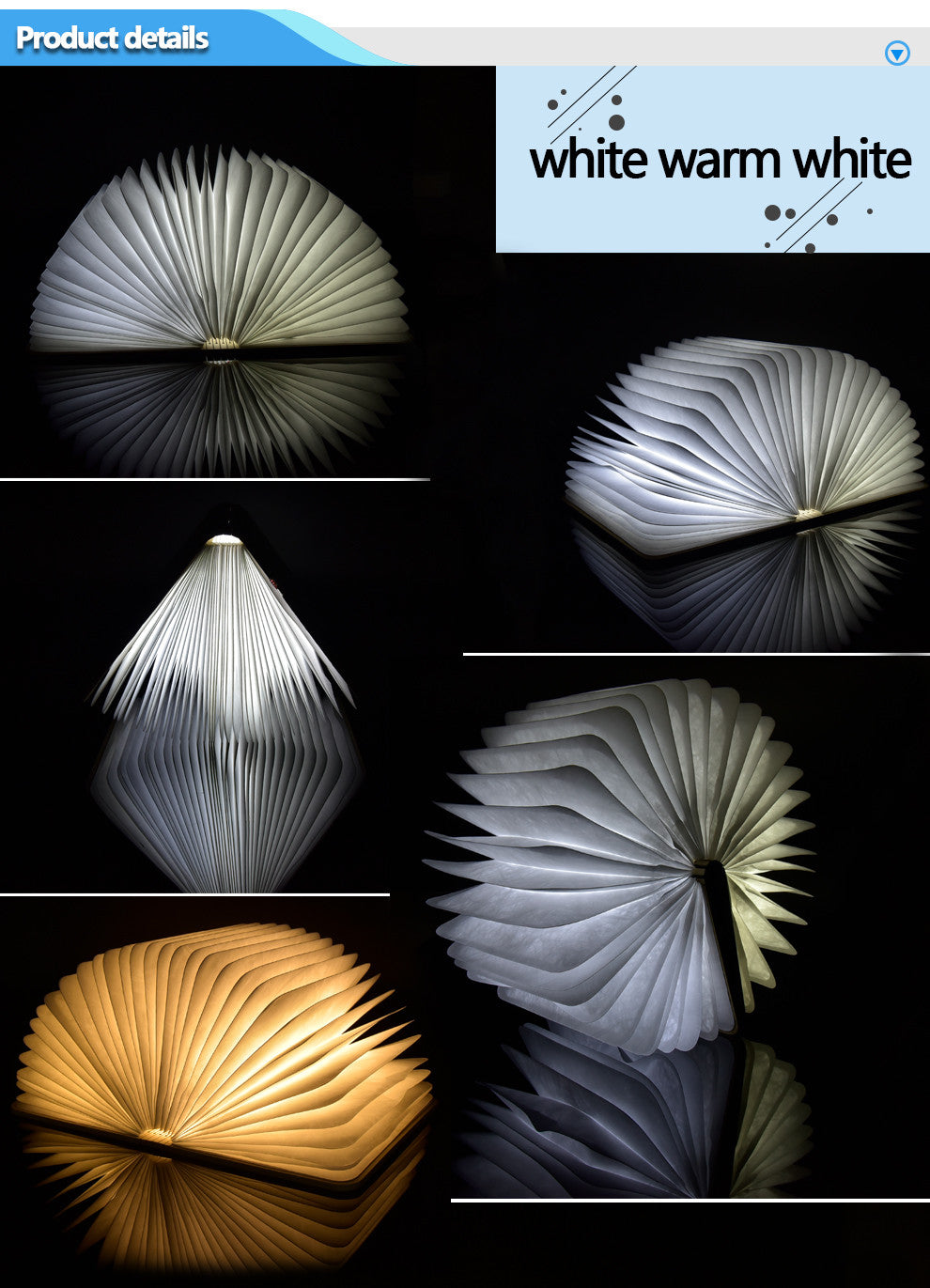 Decorative Book Lamp