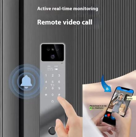 Biometric Face Recognition & Fingerprint Smart Door Lock