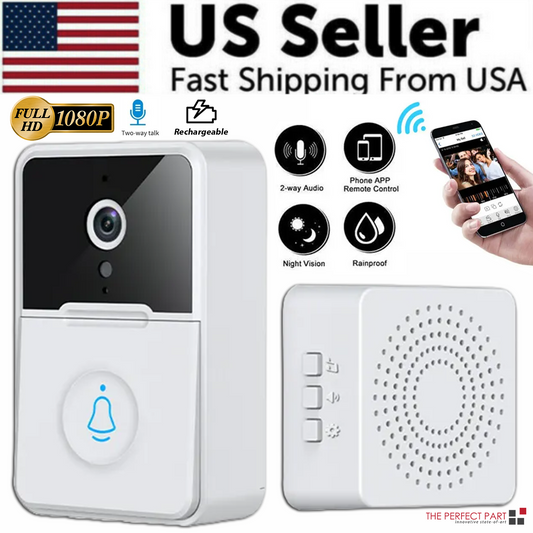 Smart WiFi Intercom Video Doorbell & Security Camera