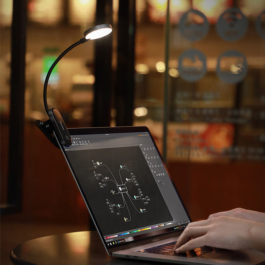 Clip-On Desk Reading Lamp