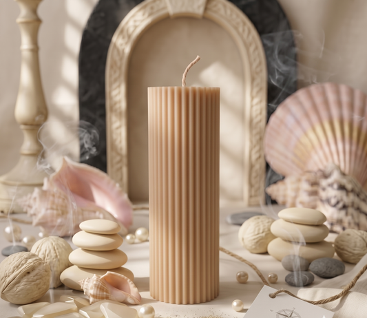 Ribbed Soy Candle