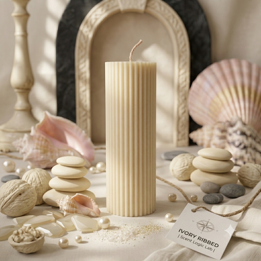 Ribbed Soy Candle