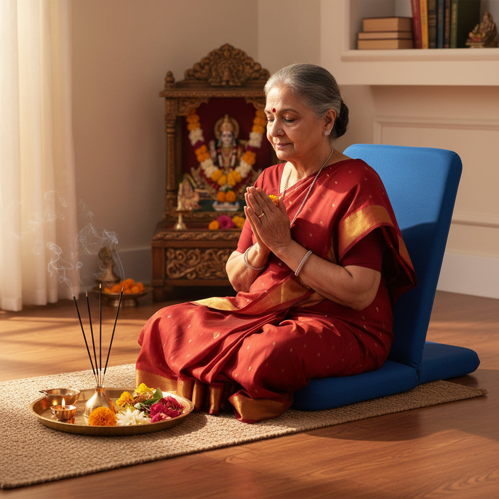 Folding Meditation Chair