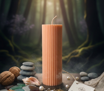 Ribbed Soy Candle