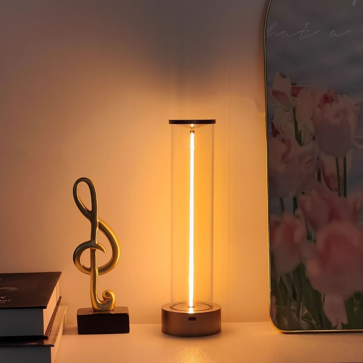 Cordless Table Lamp — Black