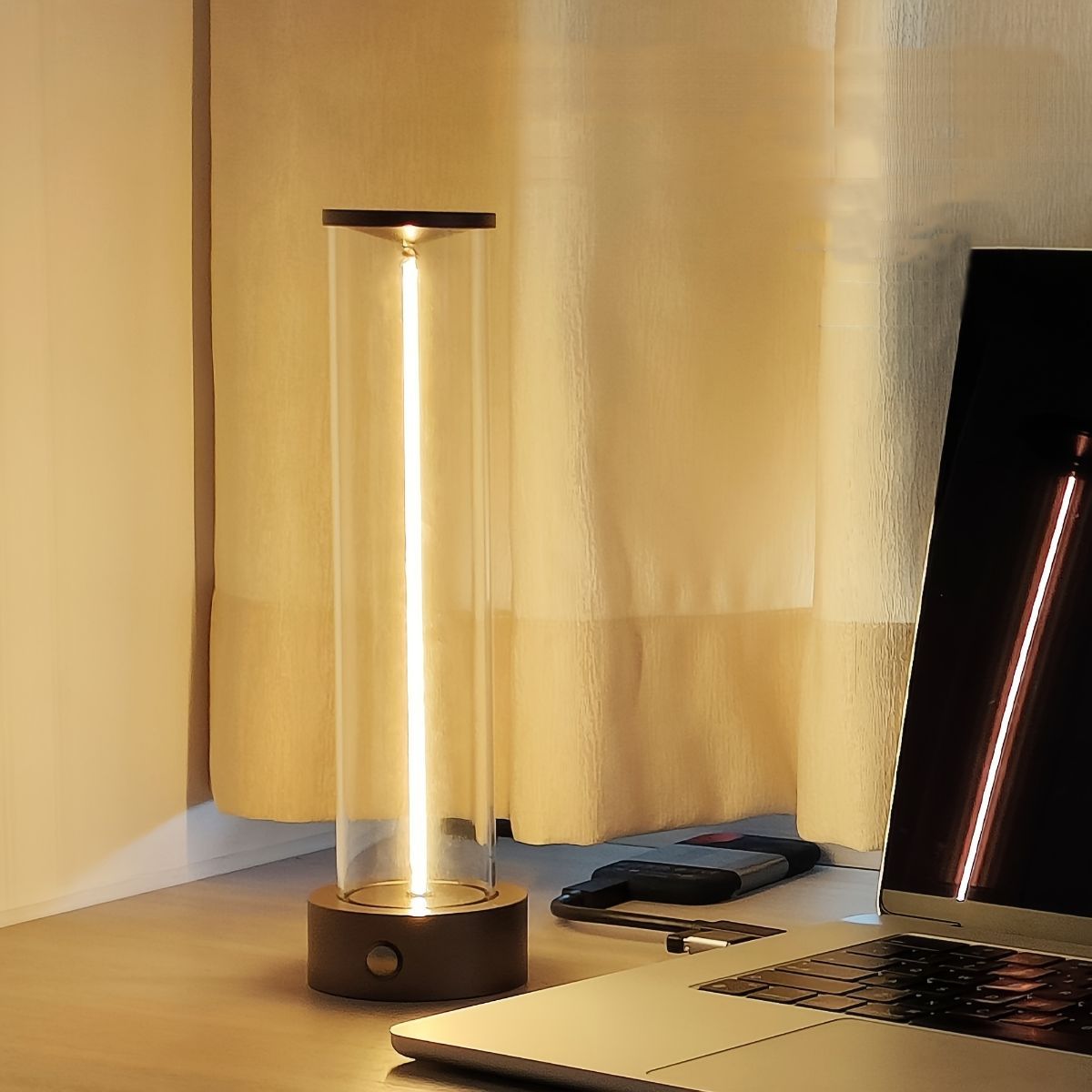 Cordless Table Lamp — Black