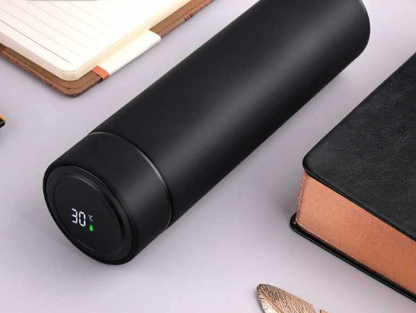 Smart LED Temperature Display Insulated Water Bottle