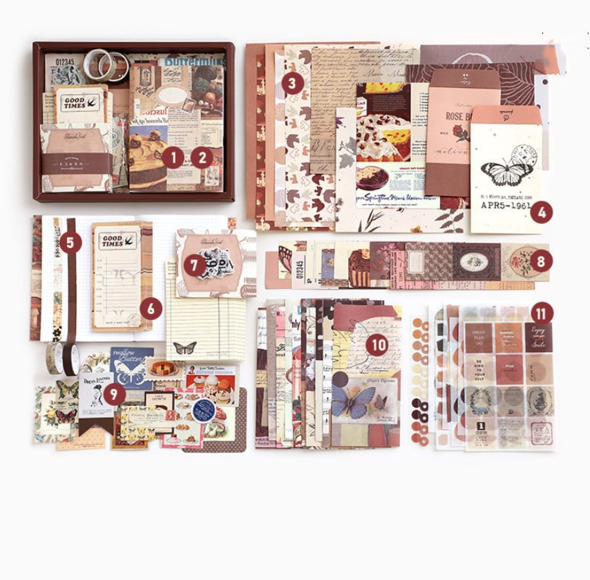 Retro Stationery Gift Set