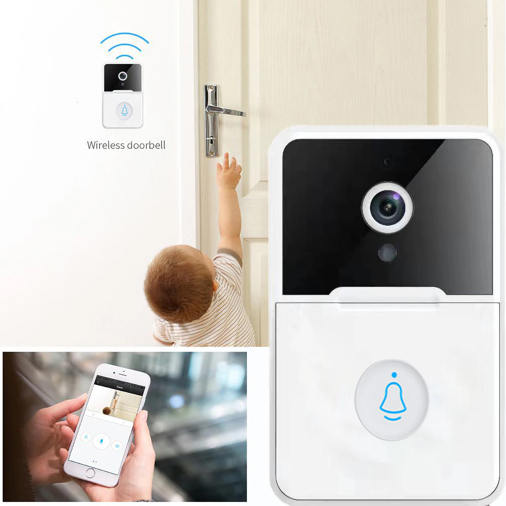 Smart WiFi Intercom Video Doorbell & Security Camera