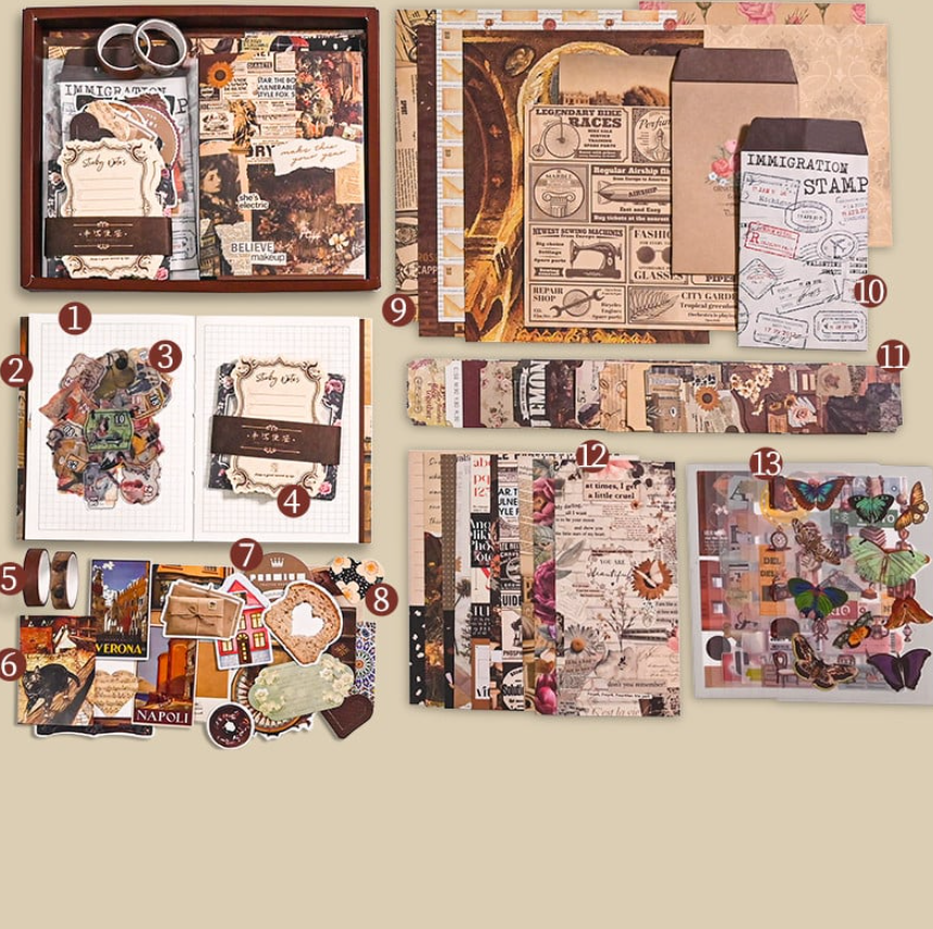 Retro Stationery Gift Set