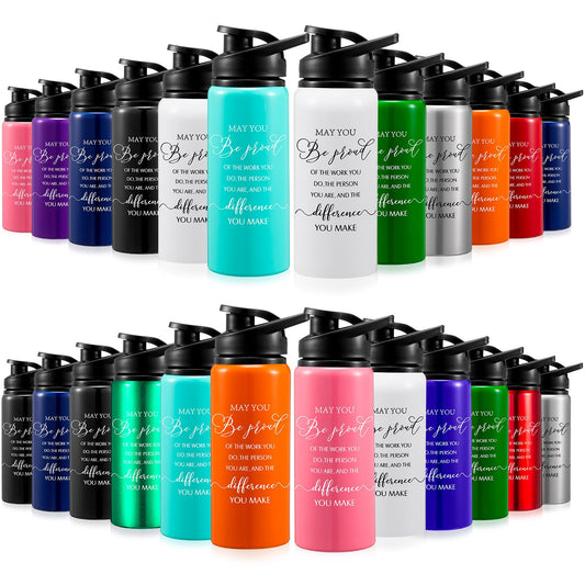 Inspirational Quote Aluminum Sports Water Bottle (17 oz)