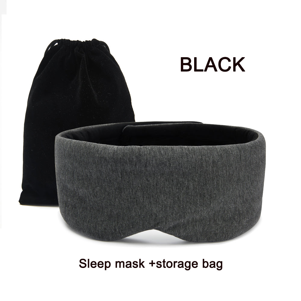 Ultra-Soft Full Coverage Sleep Mask for Travel & Rest