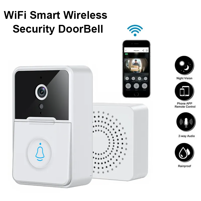 Smart WiFi Intercom Video Doorbell & Security Camera