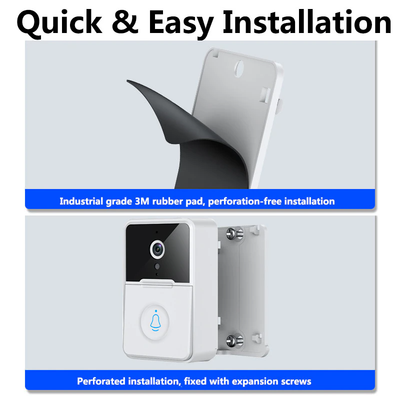 Smart WiFi Intercom Video Doorbell & Security Camera