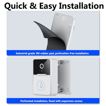 Smart WiFi Intercom Video Doorbell & Security Camera