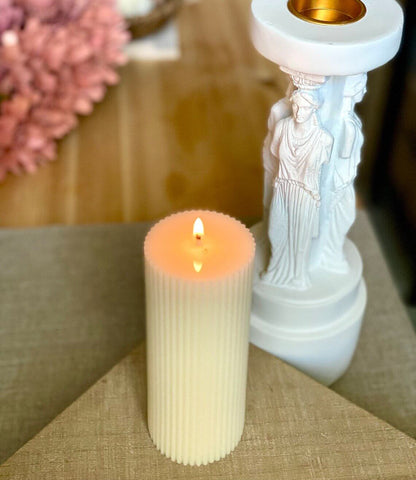 Ribbed Soy Candle
